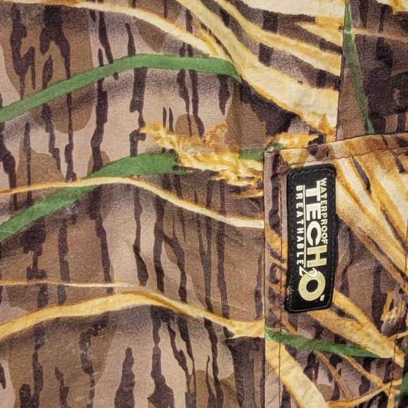 Gander Mountain Guide Series Tech20 Waterproof Hunting Camo Pants Y2K Size M - Picture 12 of 16